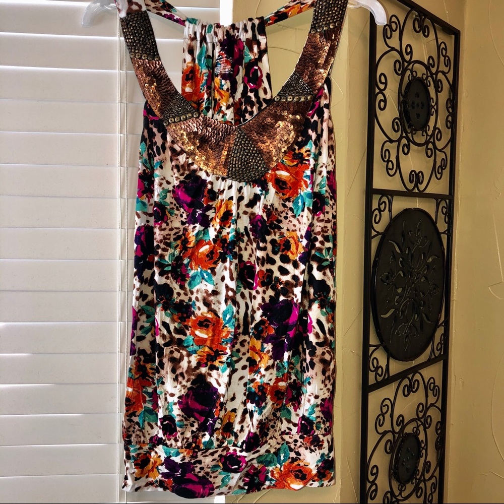 Lane Bryant | Animal/floral halter